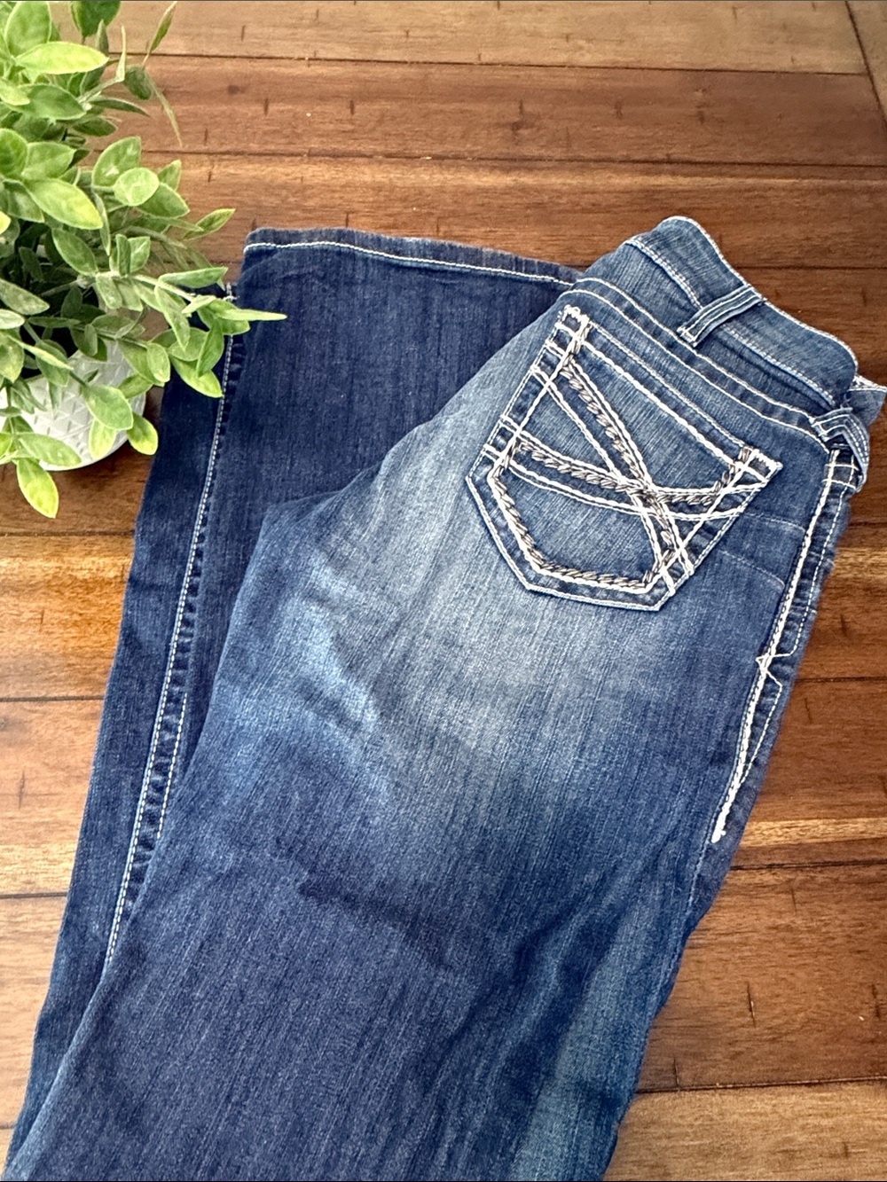 Ariat Women's Medium Blue Bootcut Jeans 30XL